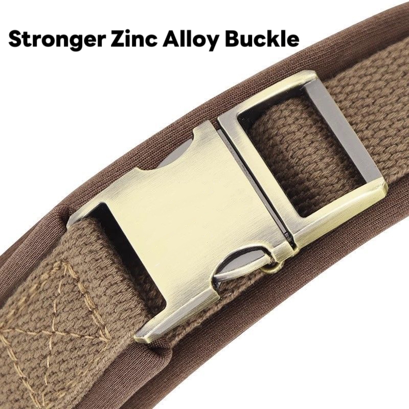 Cotton Lining Dog Collar Widen Pet Collar