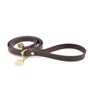 Brown waterproof TPU dog leash