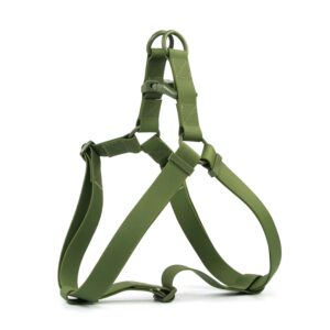 plain texture waterproof PVC Y type dog harness outdoor use