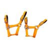 Tangerine Waterproof Horse Halter Tangerine waterproof PVC horse halter