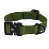 Green Honeycomb Tactical Waterproof PVC Dog Collar